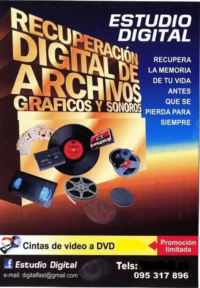 DIGITALIZACION DE VHS VHS-C CASSETTES A PEN DRIVE